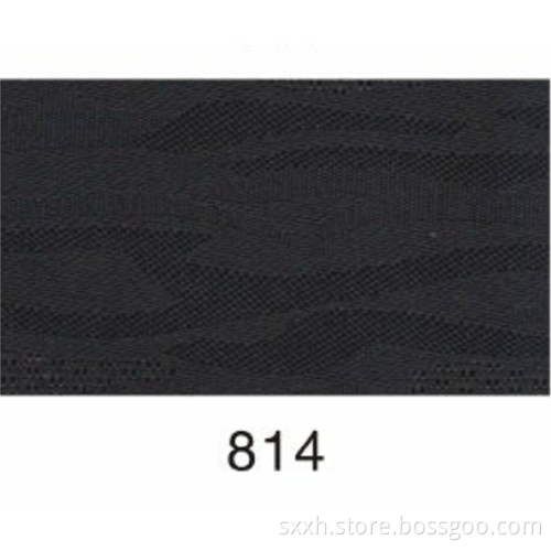 Blackout Dobby Jacquard Dyed Shading Upholstery Black Fabric